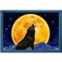 howling wolf symbol